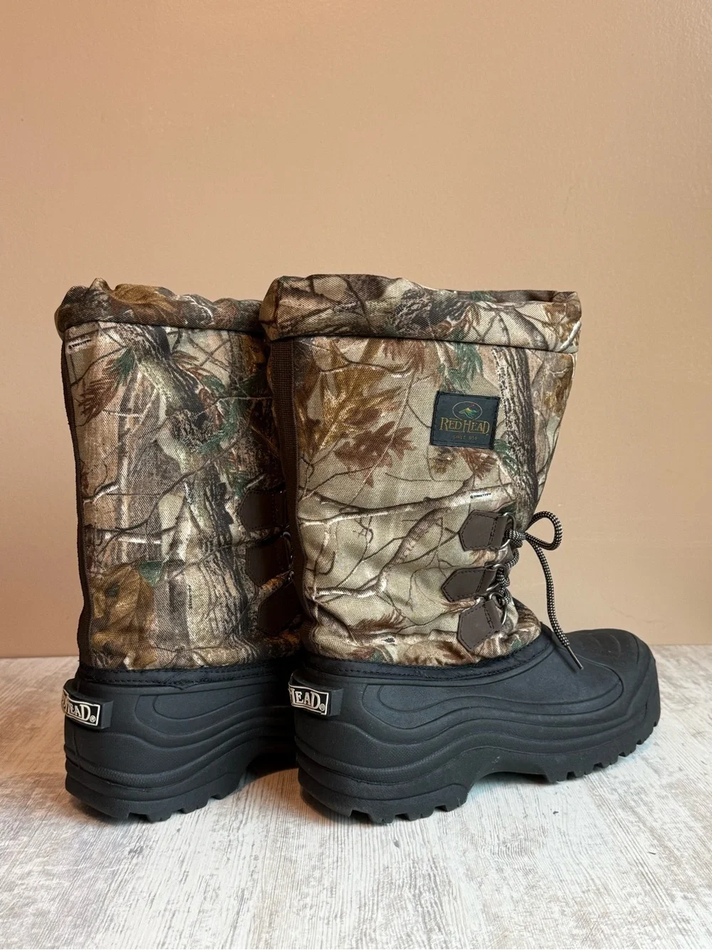 Redhead Insulated Camo Snow Boots